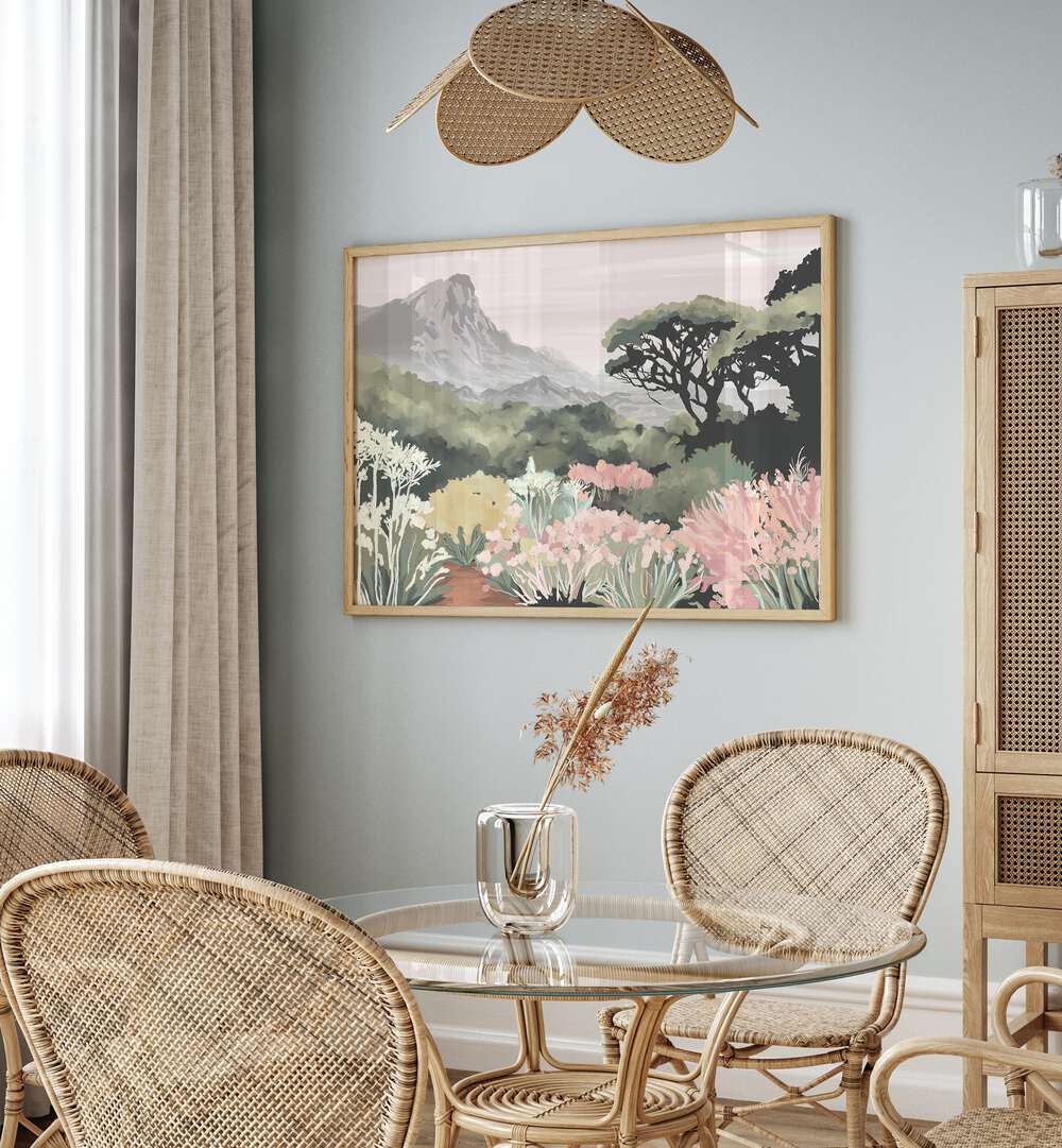 Kirstenbosch Dreaming Landscape Paintings enhance your space with vibrant natural beauty and stunning detail.