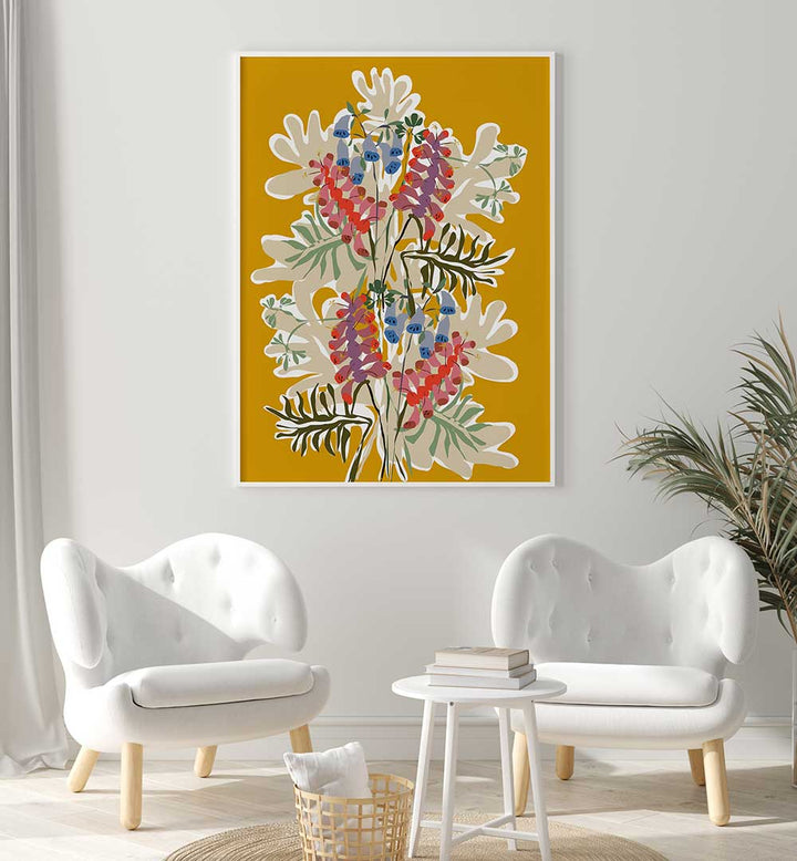 Brighten your home with FOXGLOVE DÉCOUPE PAPIER, FLORAL FLOWER PAINTINGS showcasing vibrant colors and intricate details.