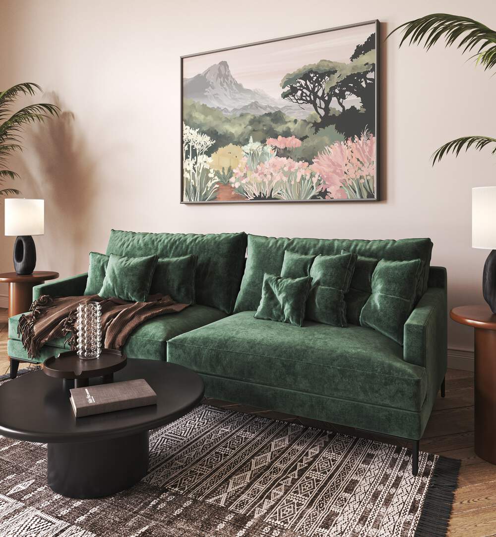 KIRSTENBOSCH DREAMING, LANDSCAPE PAINTINGS bring nature's beauty to life in your living space with stunning detail.