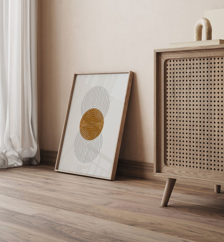 Stylish MODEN COMPOSITION, BOHO ART PAINTINGS enhance modern interiors with vibrant colors and unique designs.