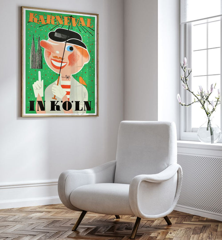 KARNEVAL Vintage Travel Posters brighten any space with vibrant designs celebrating classic travel elegance.