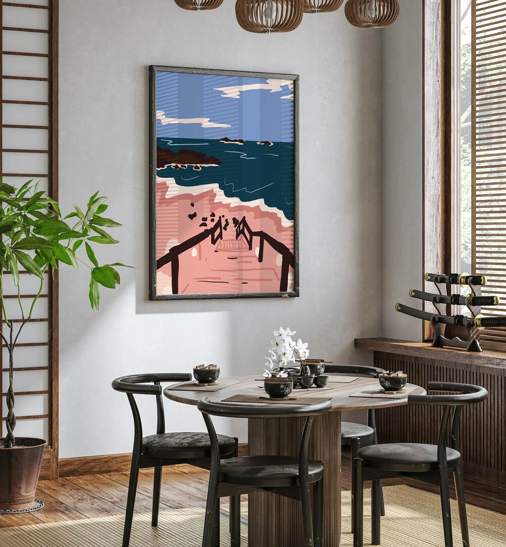 OCEAN BLUES, LANDSCAPE PAINTINGS enhance any room with serene ocean beauty and tranquility for your home decor.