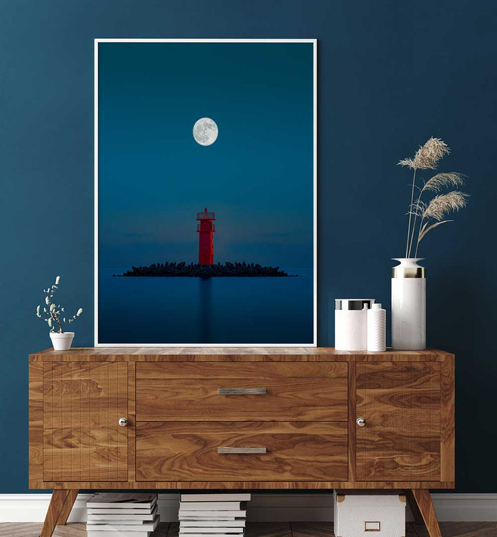 RED LIGHTHOUSE III , PHOTOGRAPHY PRINTS
