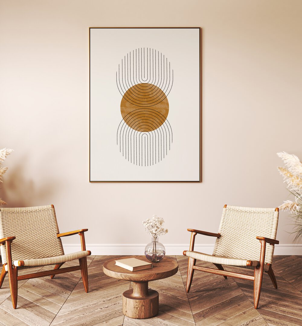 Stylish MODEN COMPOSITION, BOHO ART PAINTINGS enhance living spaces with modern aesthetics and vibrant colors.