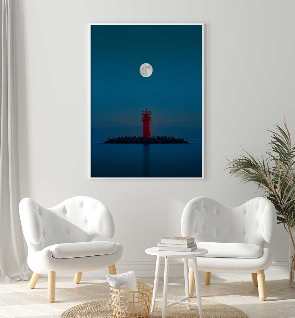 RED LIGHTHOUSE III , PHOTOGRAPHY PRINTS