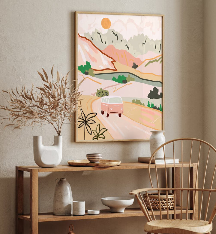 Explore the serene beauty of the PASTEL JOURNEY, LANDSCAPE PAINTINGS, perfect for uplifting any space.