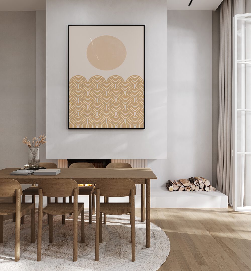 Brighten your home with RETRO SUMMER, BOHO ART PAINTINGS from The Miuus Studio, capturing sunlit warmth and nostalgia.