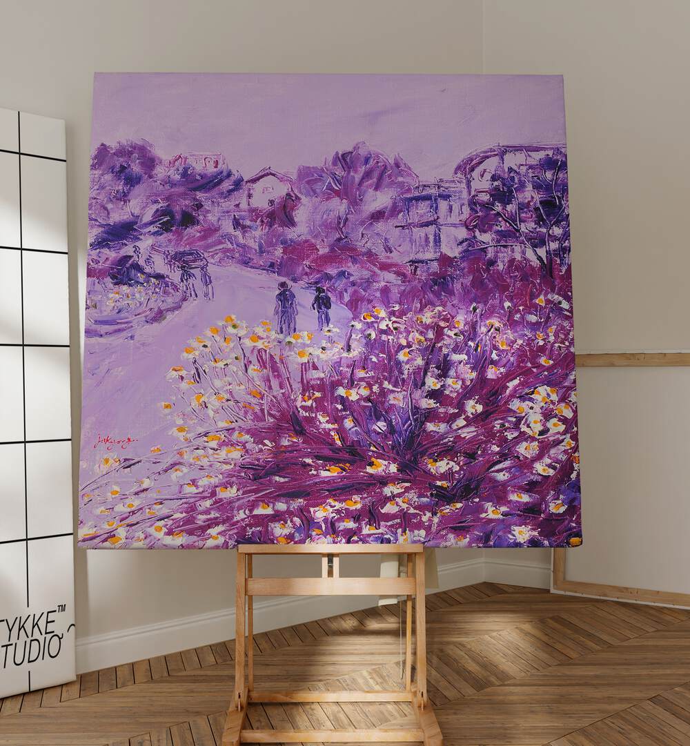 Bright and colorful CHRYSANTHEMUM DATE, FLORAL FLOWER PAINTINGS showcasing vibrant blooms in a charming setting.