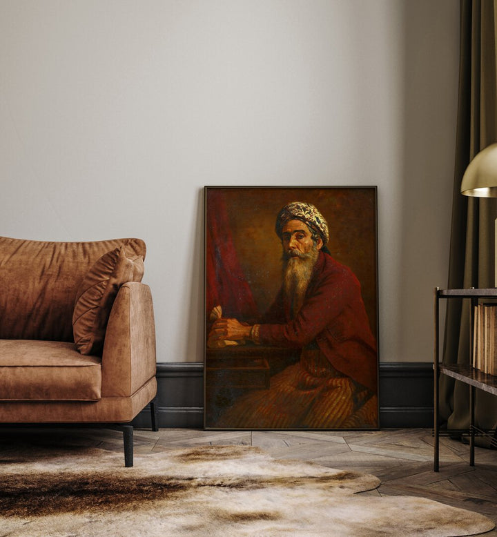 THE MISER (1901) , INDIAN ART PAINTINGS