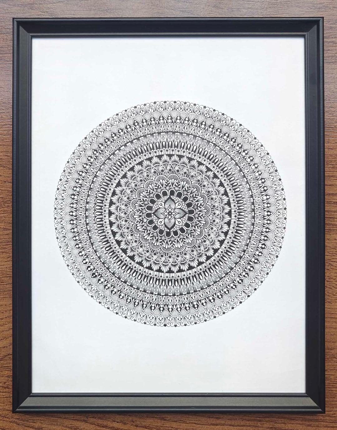 INTRICATE CIRCLE MANDALA , HANDMADE ARTWORKS