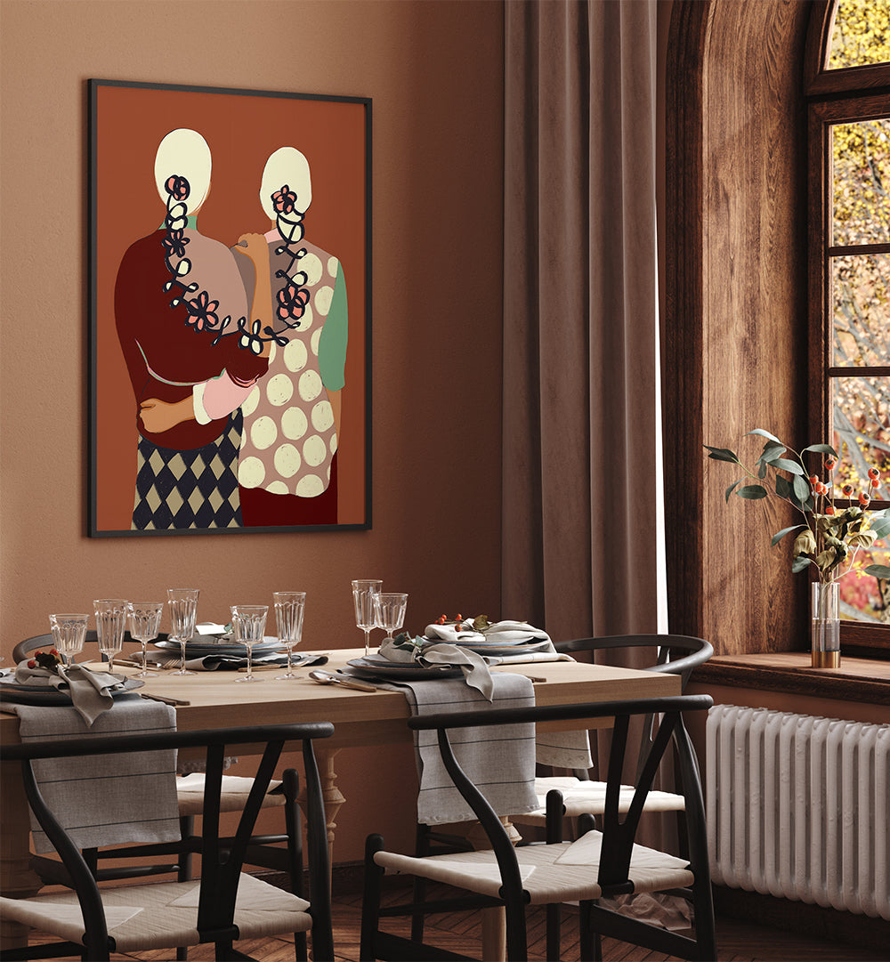 THE TERRACOTTA BOND , INDIAN ART PAINTINGS