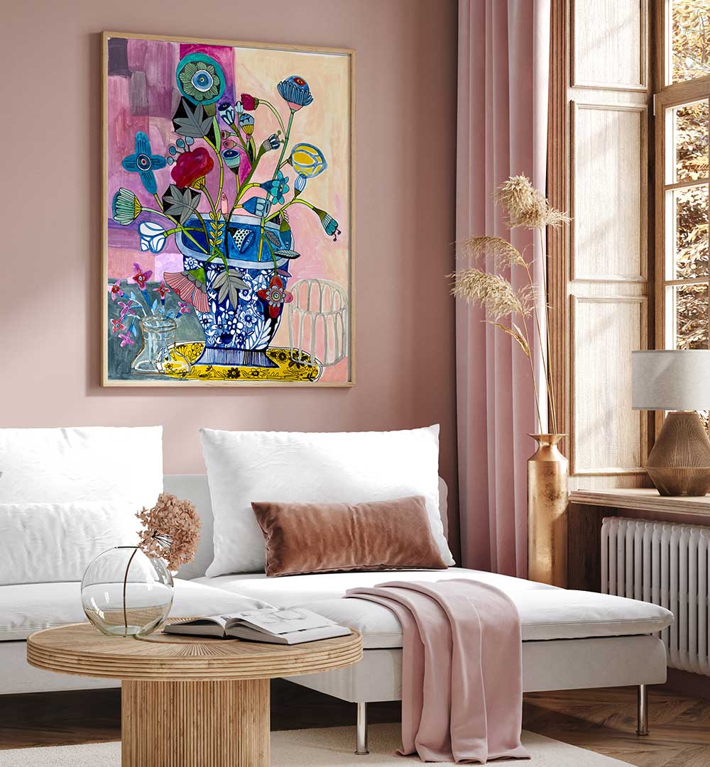 50SHADES OF PURPLE , FLORAL FLOWER PAINTINGS