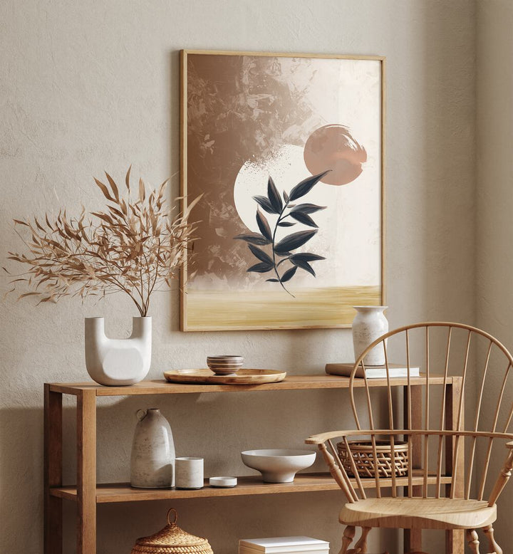 Elegant AKINTOLA, BOHO ART PAINTINGS displayed in a stylish interior, enhancing modern decor with sophistication.