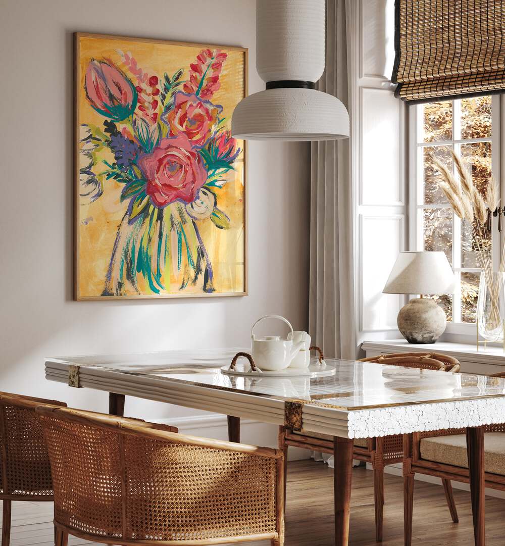 Brighten your space with HAND PAINTED FLORAL, FLORAL FLOWER PAINTINGS showcasing vibrant colors and intricate details.