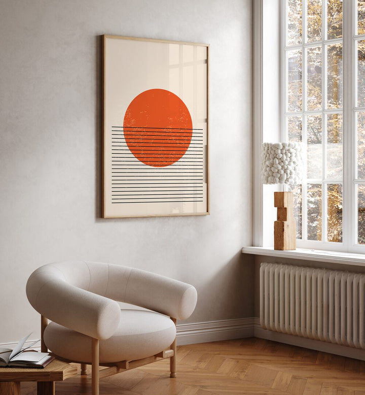 Brighten your space with BOHO SUNSET SERIES III, BOHO ART PAINTINGS by Jay Stanley, showcasing warm bohemian vibes.