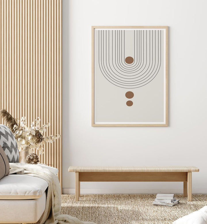 Transform your space with ARCH II, BOHO ART PAINTINGS by The Miuus Studio, a stunning modern boho masterpiece.