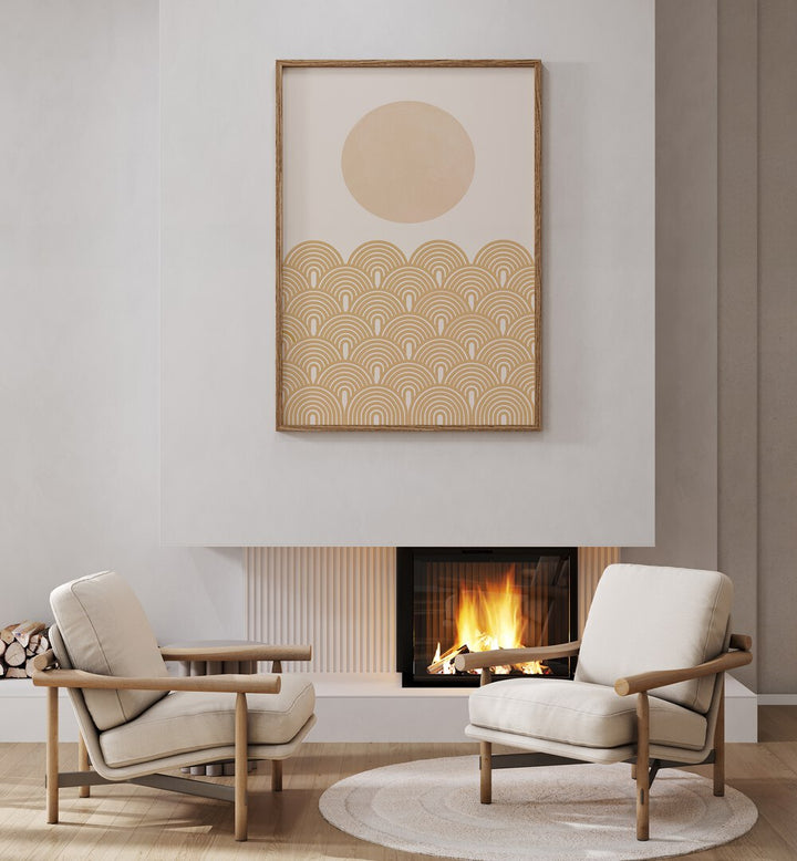 Brighten your home with RETRO SUMMER, BOHO ART PAINTINGS from The Miuus Studio, capturing sunlit warmth and nostalgia.
