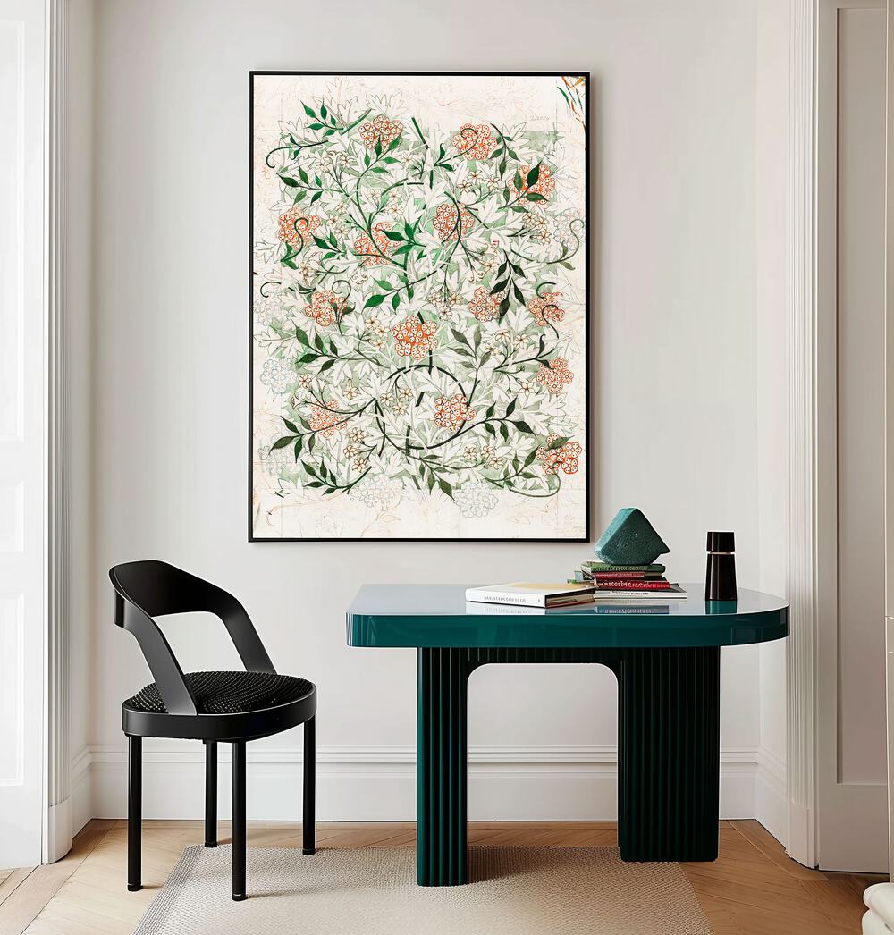 FAMOUS JASMINE PATTERN ARTWORK (1834-1896) , WILLIAM MORRIS PAINTINGS