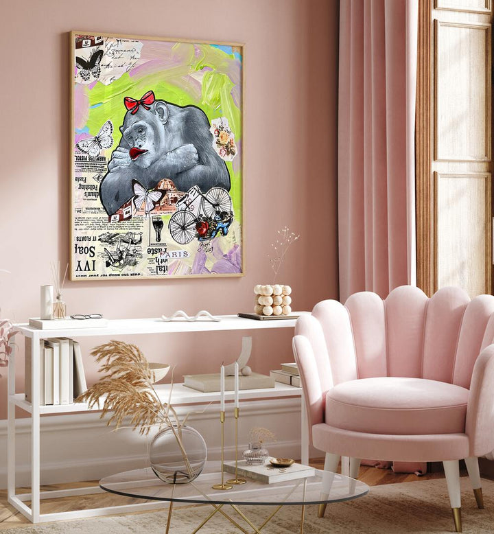 Vibrant PARISIAN DAYDREAM Comic POSTERS add playful charm to your living space with a unique Parisian flair.