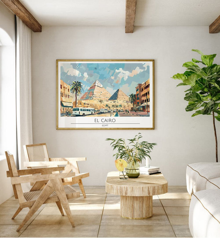 EL CAIRO CAPITAL CITY - EGYPT , TRAVEL POSTERS