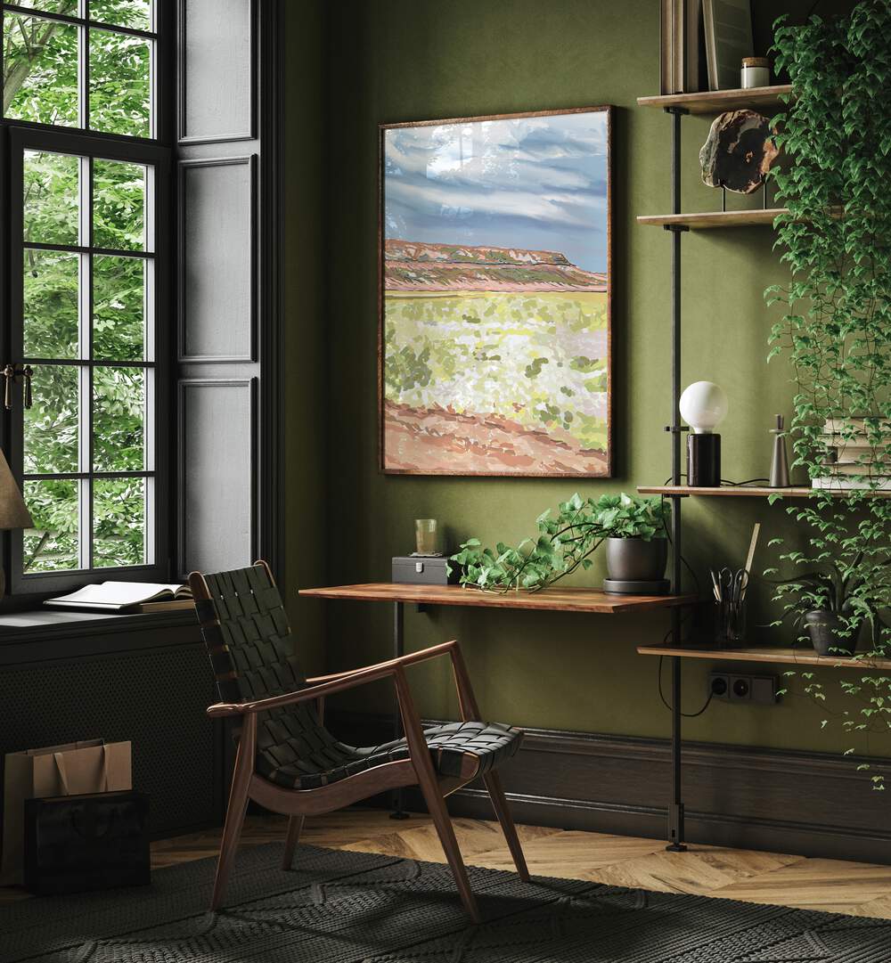 Transform your space with MEMORIES IN BLOOM II, LANDSCAPE PAINTINGS showcasing serene natural beauty.