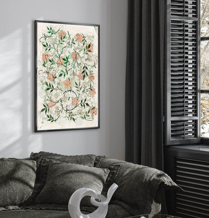 FAMOUS JASMINE PATTERN ARTWORK (1834-1896) , WILLIAM MORRIS PAINTINGS
