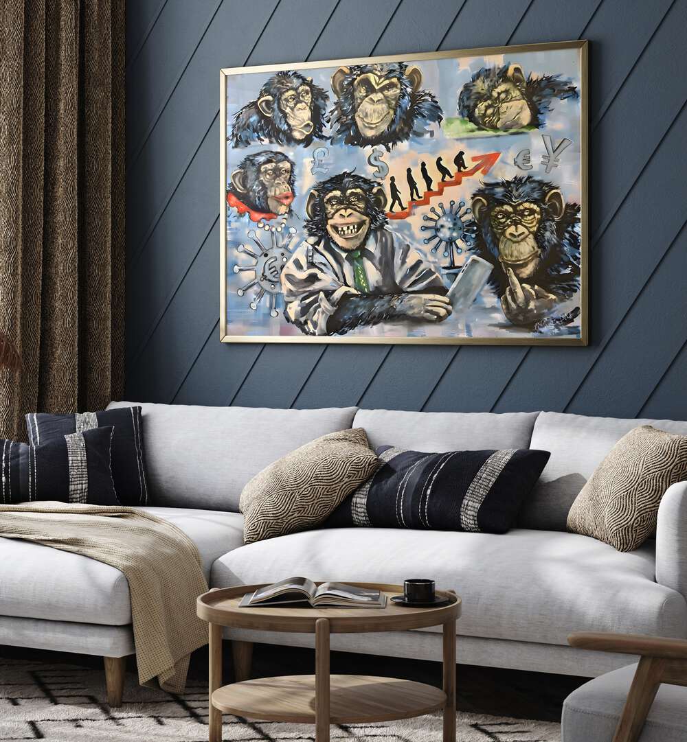 Stylish MEETING 2021, COMIC POSTERS brighten up the living space with vibrant artwork, perfect for any home decor.