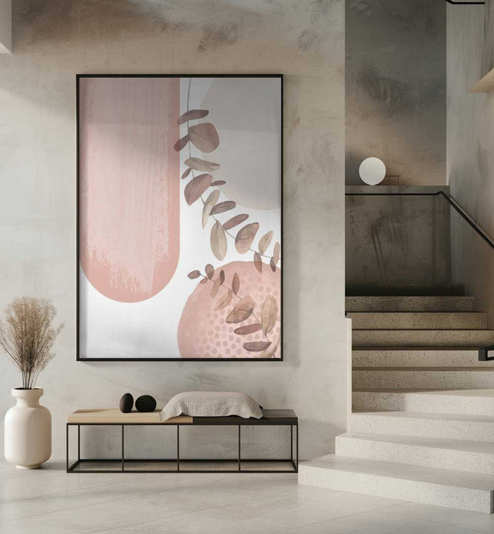 BOHO PINK II , BOHO ART PAINTINGS