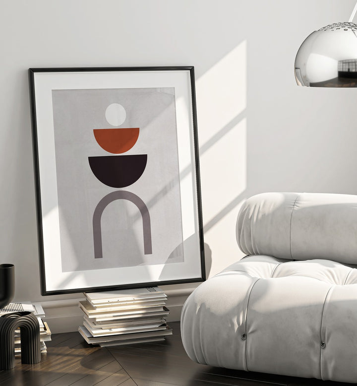 Modern decor featuring LINES AND CIRCLES XVII, BOHO ART PAINTINGS, perfect for art lovers and stylish interiors.