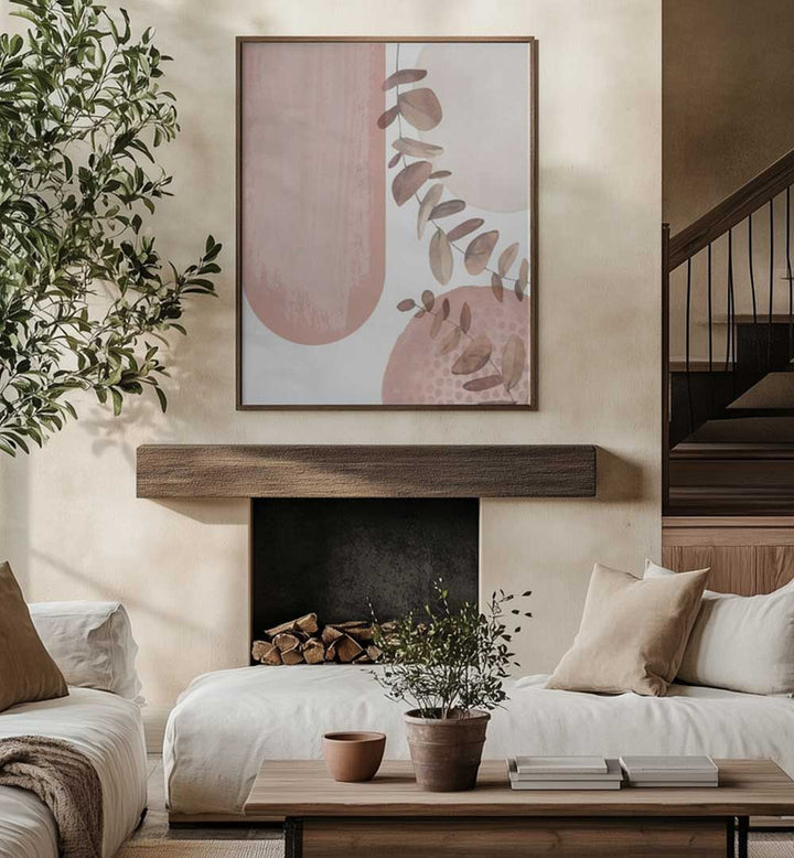 BOHO PINK II , BOHO ART PAINTINGS