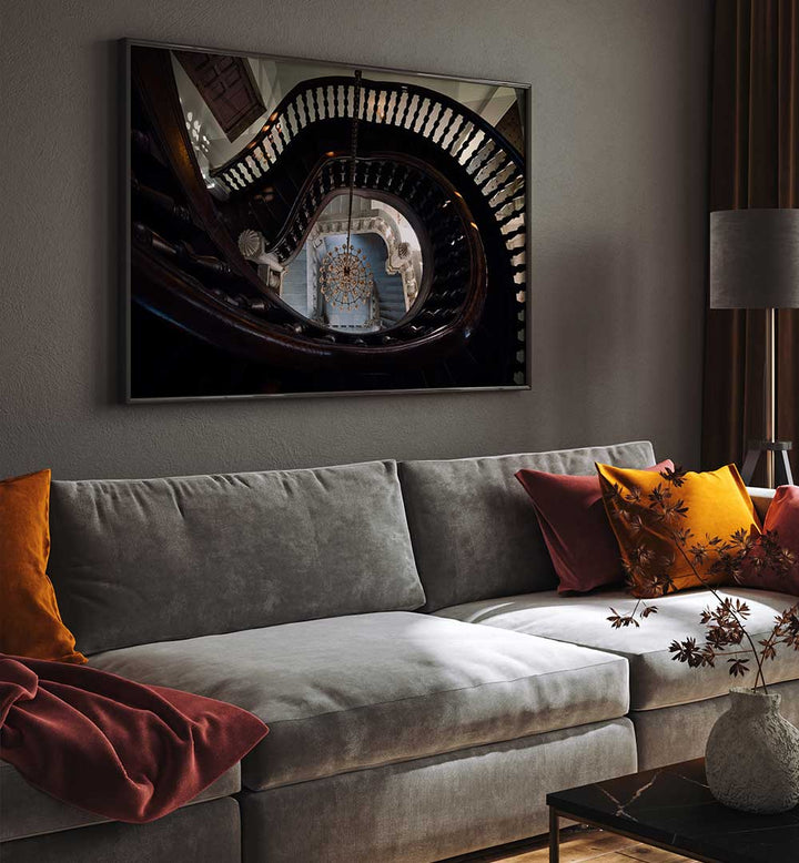 SPIRAL STAIRS , PHOTOGRAPHY PRINTS