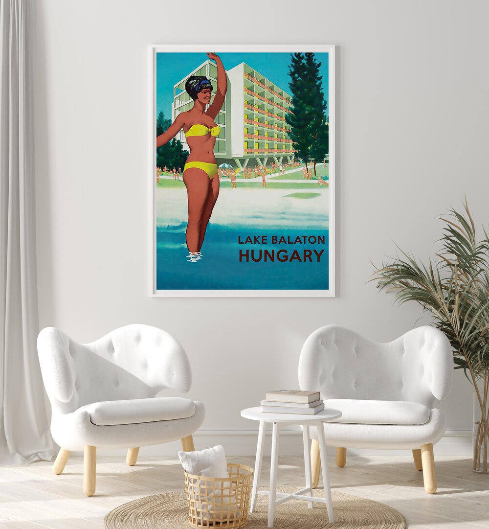 Celebrate Hungary's charm with HUNGARY, VINTAGE TRAVEL POSTERS, perfect for home or office decor.