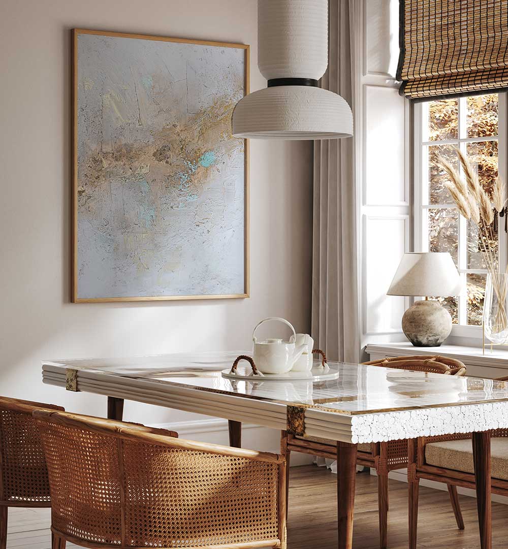 ICED GOLD , ABSTRACT PAINTINGS