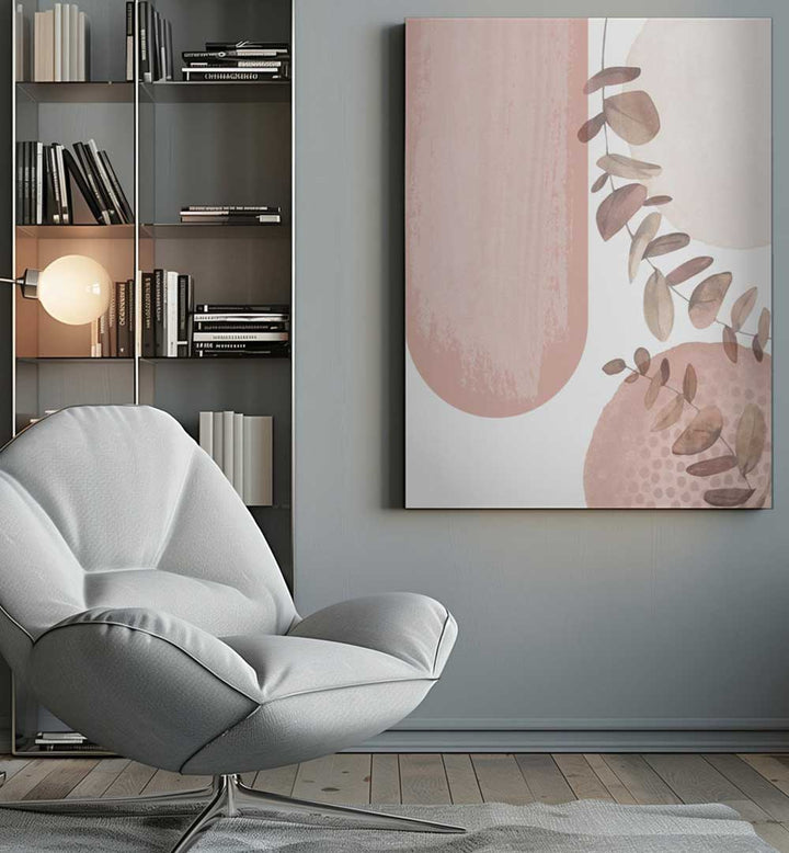 BOHO PINK II , BOHO ART PAINTINGS