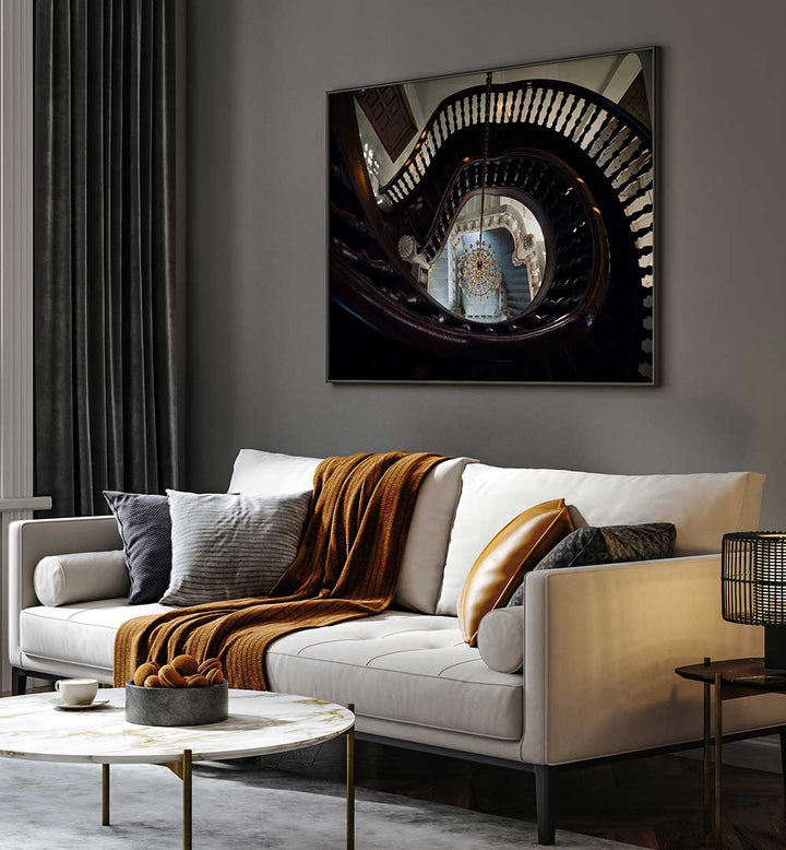 SPIRAL STAIRS , PHOTOGRAPHY PRINTS
