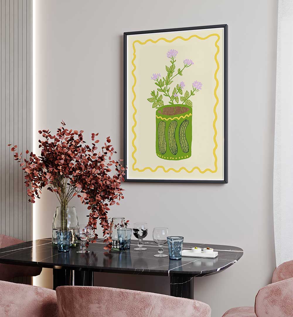 HERBAL HARMONY , FLORAL FLOWER PAINTINGS