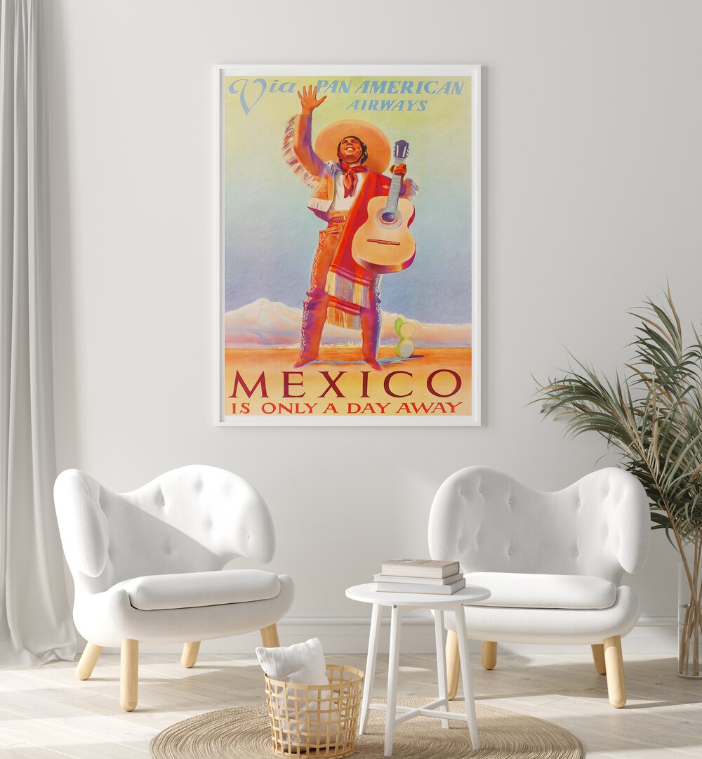 MEXICO I, VINTAGE TRAVEL POSTERS showcase vibrant culture, perfect for transforming your space with nostalgia.