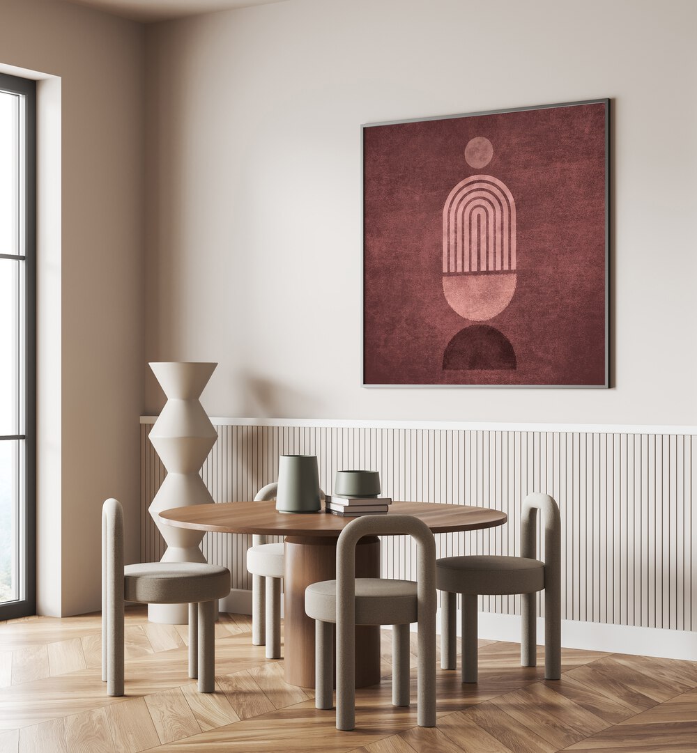 Discover the RAINBOW GATE VAZO, BOHO ART PAINTINGS, a vibrant masterpiece enhancing your space with elegance.