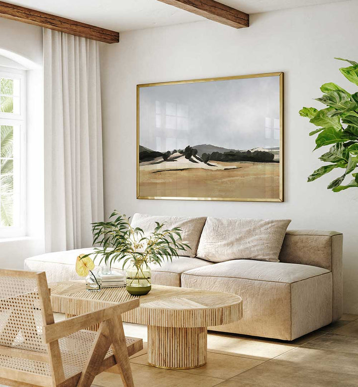 LAZY AFTERNOON V , LANDSCAPE PAINTINGS