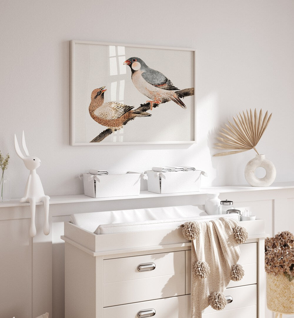 BIRDS FROM ALBUM OF SKETCHES (1814) , VINTAGE PAINTINGS