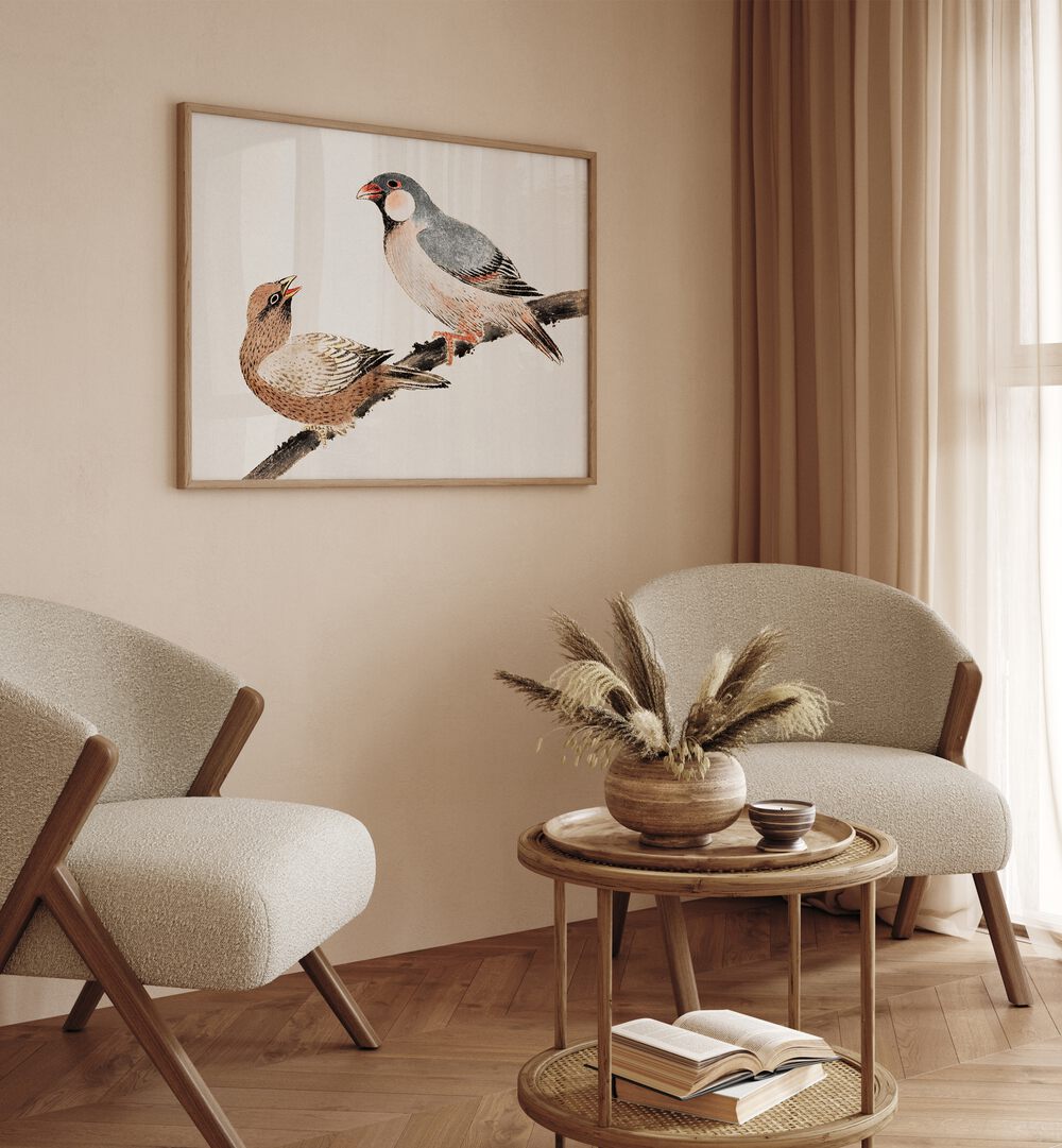 BIRDS FROM ALBUM OF SKETCHES (1814) , VINTAGE PAINTINGS