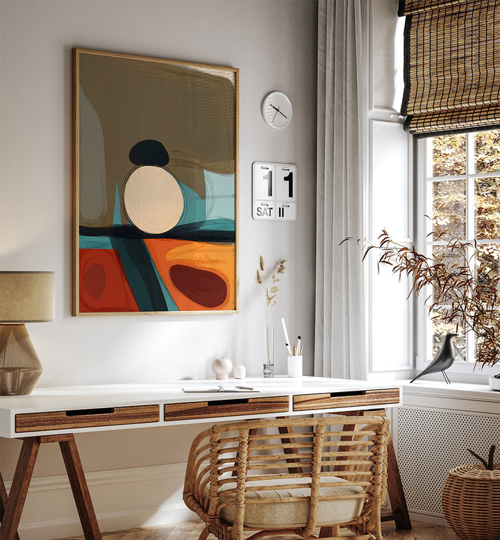 GEOMETRIC HARMONY , ABSTRACT PAINTINGS