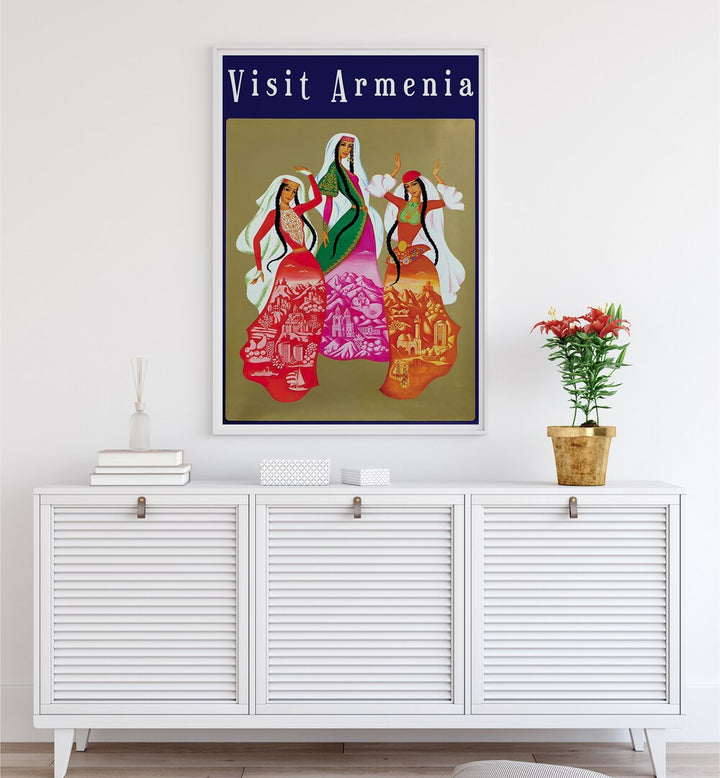 Explore vibrant ARMENIA, VINTAGE TRAVEL POSTERS showcasing the rich culture and beauty of this enchanting destination.