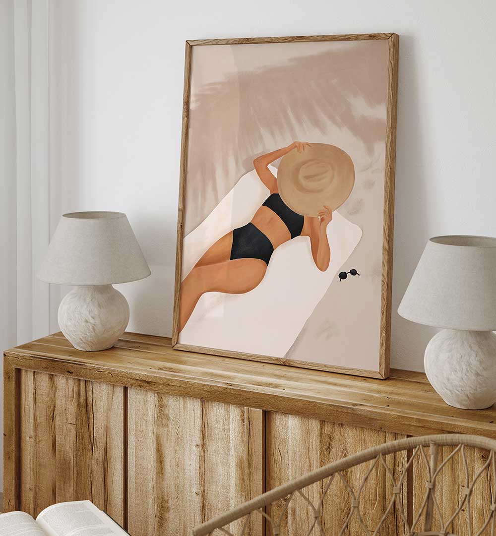 SERENE SUNBATHING , FASHION POSTERS