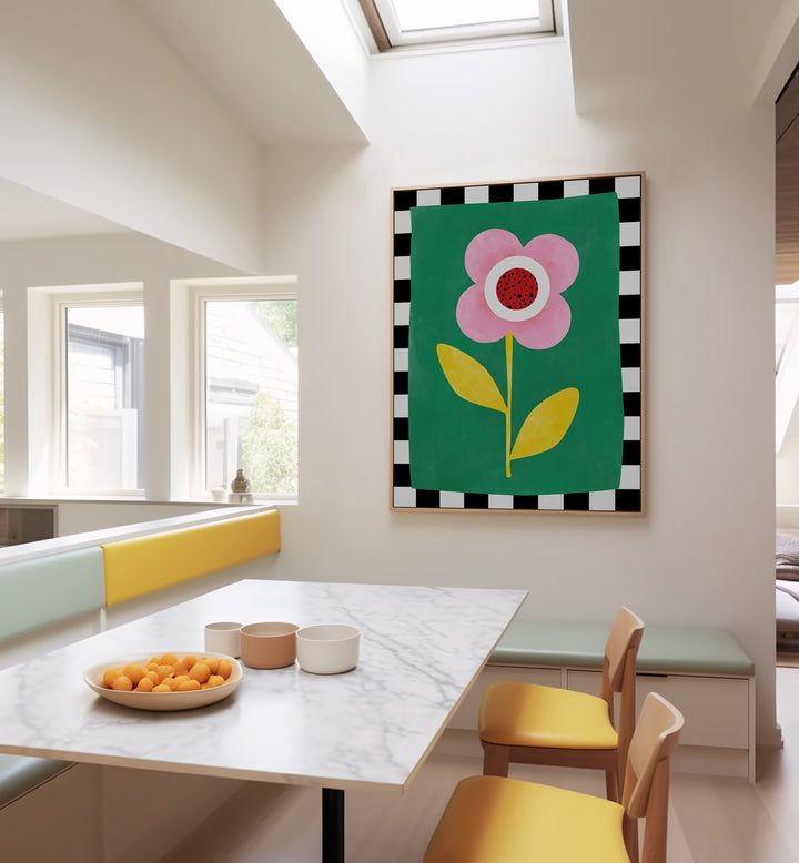 Brighten your space with the PINK FLOWER, FLORAL FLOWER PAINTINGS by Elena Ristova, showcasing botanical elegance.