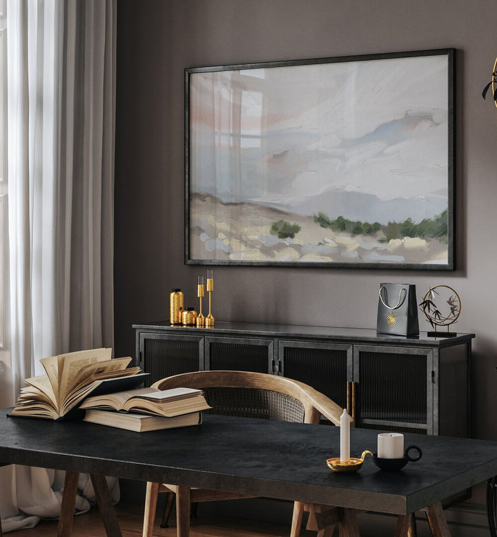 Elegant 'Over the Dunes' landscape paintings enhance your space with serene natural beauty and artistic charm.