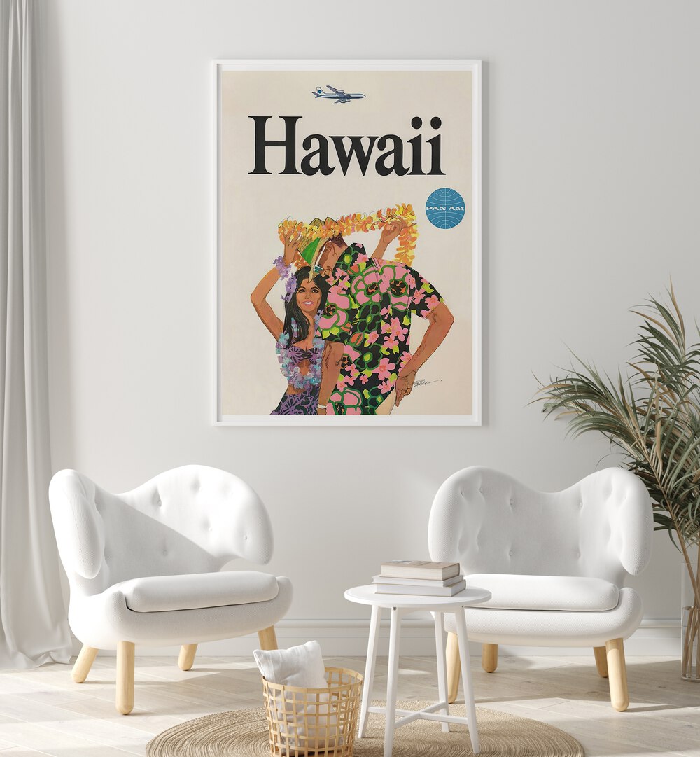 HAWAII I, VINTAGE TRAVEL POSTERS showcase tropical charm with vibrant designs perfect for home decor.