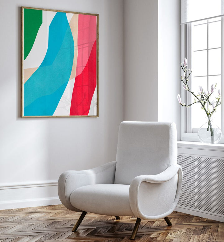 Vibrant EXPRESSIVE STROKES, ABSTRACT PAINTINGS enhance creativity in modern decor, perfect for any art collection.