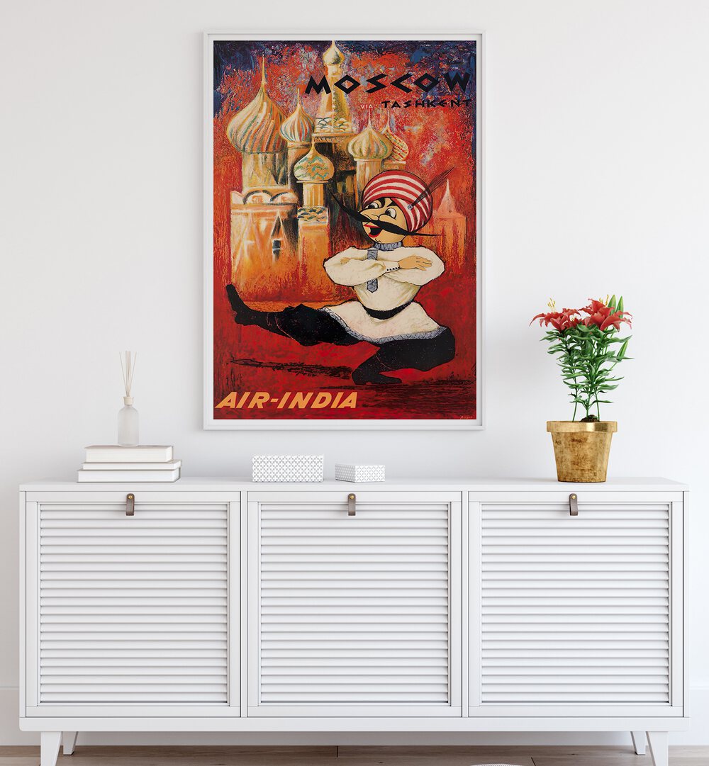 Discover the charm of MOSCOW II, VINTAGE TRAVEL POSTERS showcasing iconic landmarks and vibrant artistry.