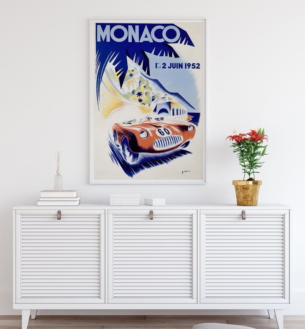 Explore the allure of MONACO I, VINTAGE TRAVEL POSTERS, showcasing Monaco's elegance in vibrant artwork.